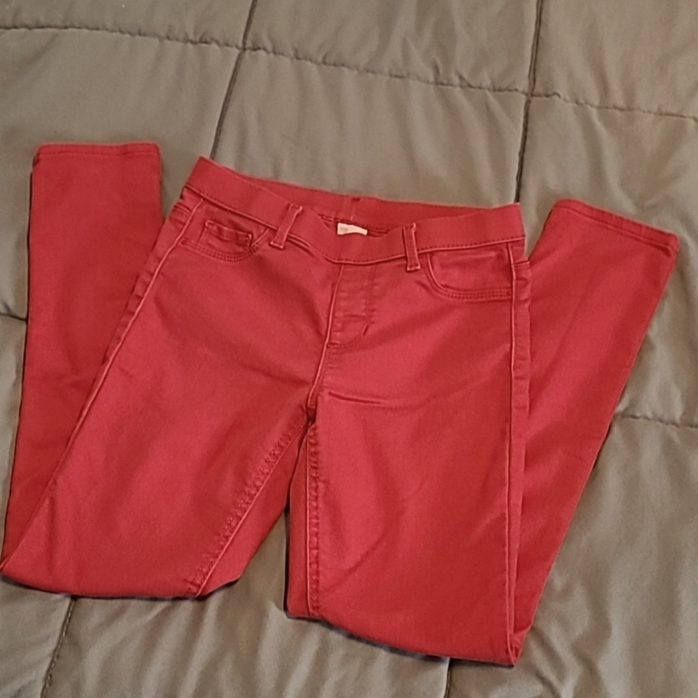 Wonder Nation girls Red Jennings size L(10/12)